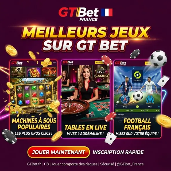 Meilleurs jeux sur GT Bet